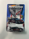 Hot Wheels 1/64 Convention Newsletter Exclusive Chevrolet Corvette C8.R with/ Sticker Black