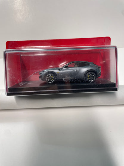 Centauria 1/64 Ferrari Purosangue 2022 Grey - Damaged Case