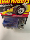 Hot Wheels 1/64 RLC Real Riders Hiway Hauler Blue