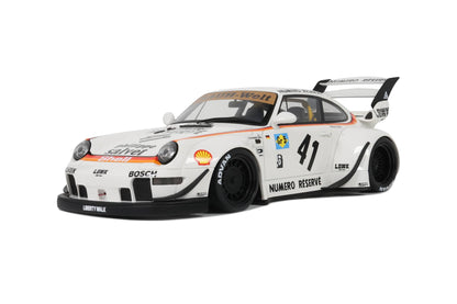 *SIGNED* 1/18 GT Spirit Porsche RWB Bodykit #41 Kato-San Resin Series White