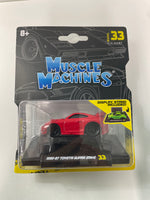 Muscle Machines 1/64 1995-97 Toyota Supra (MK4) Red