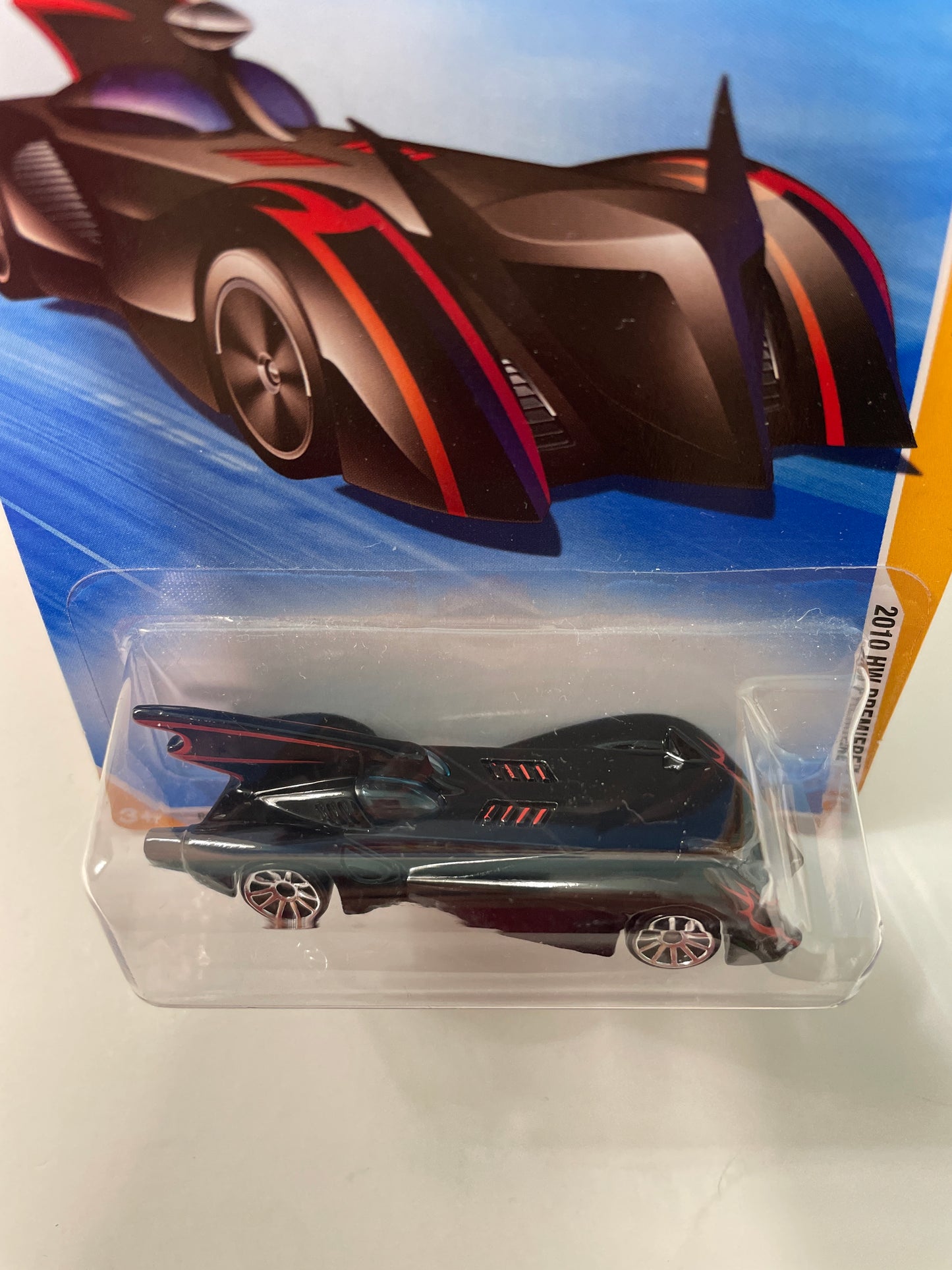 Hot Wheels 1/64 Batmobile Black & Red