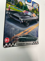 Hot Wheels 1/64 Boulevard ‘70 Dodge Hemi Challenger Black - Damaged Card