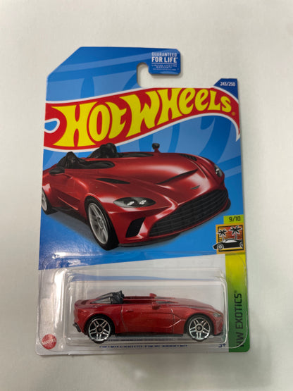 Hot Wheels 1/64 Gamestop Exclusive Aston Martin V12 Speedster Red
