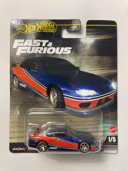 Hot Wheels 1/64 Fast & Furious Nissan Silvia S15 Blue