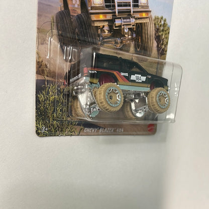 Hot Wheels 1/64 Baja 4x4 Chevy Blazer Black