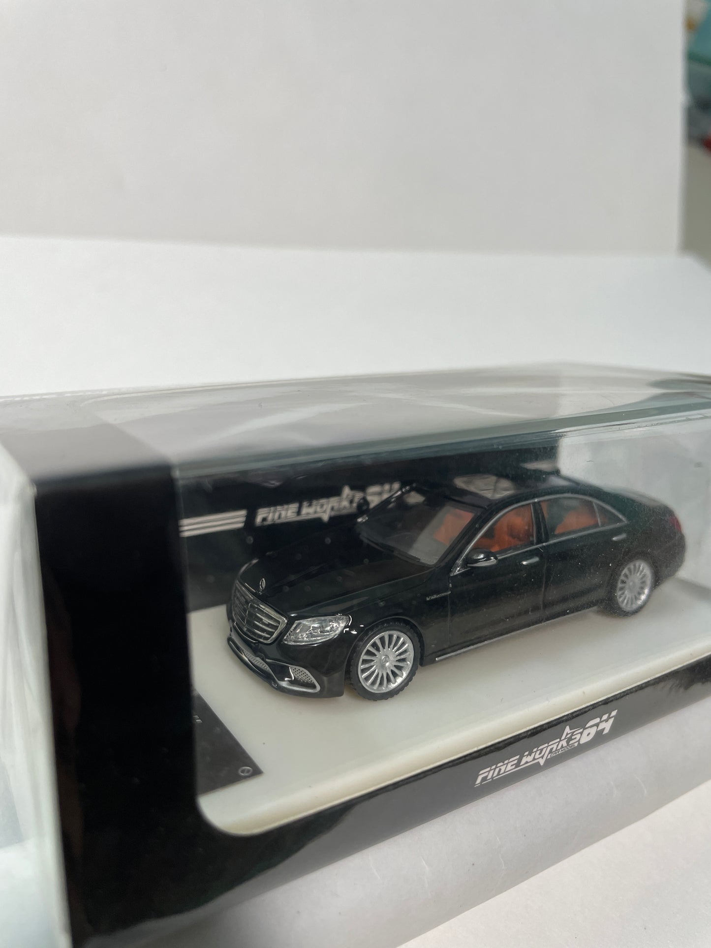 Fine Works64 1/64 Mercedes S Class AMG S65 Black