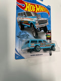 Hot Wheels 1/64 ‘64 Nova Wagon Gasser Blue - Damaged Card