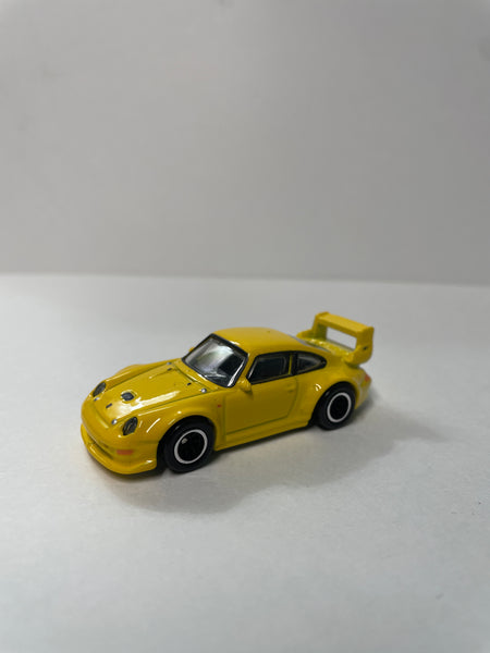 *Loose* Hot Wheels 1/64 Premium Car Culture 2 Pack Porsche 993 GT2 Yellow