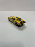 *Loose* Hot Wheels 1/64 Premium Car Culture Team Transport Snake ‘72 Plymouth Cuda Funny Car w/ Retro Rig Yellow