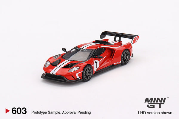 Mini GT 1/64 Ford GT MK II #013 Rosso Alpha Red