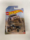 Hot Wheels 1/64 Baja 4x4 Custom Ford Bronco Purple - Damaged Card