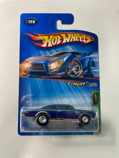 Hot Wheels 1/64 Treasure Hunt 1967 Ponctiac GTO Blue