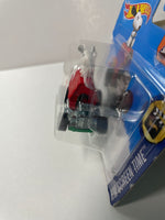 Hot Wheels 1/64 Snoopy Short Card Red & Green - Damaged Card