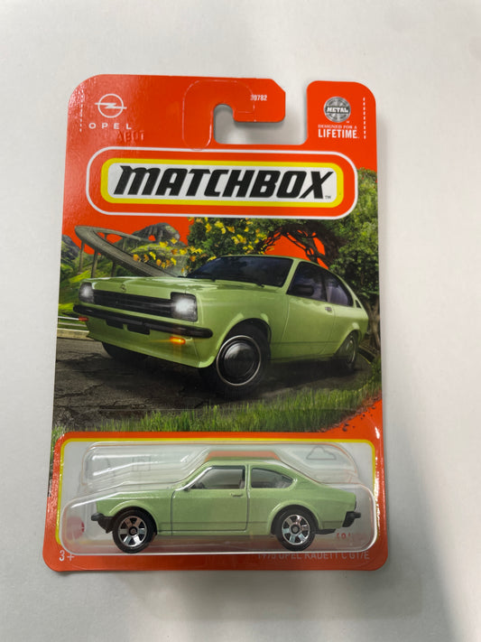 Matchbox 1/64 1975 Opel Kadett C GT/E Green