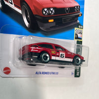 *Japan Card* Hot Wheels 1/64 Alfa Romeo GTV6 3.0 Red
