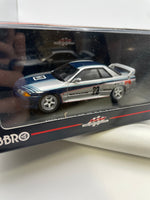 Ebbro 1/43 Nissan Skyline GT-R Gr.A Test Car n23 Blue & Silver