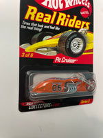 Hot Wheels 1/64 RLC Real Riders Pit Cruiser Orange