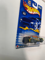Hot Wheels 1/64 Hyundai Tiburon Black - Damaged Card & Car