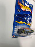 Hot Wheels 1/64 Hyundai Tiburon Black - Damaged Card & Car