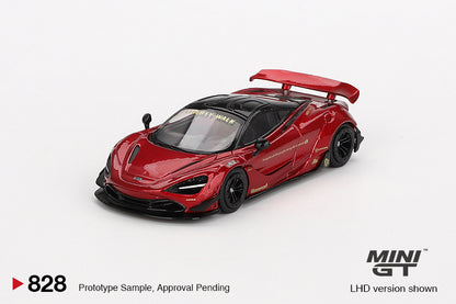 Mini GT 1/64 McLaren 720S LB★Works Gem Red - MGT00828