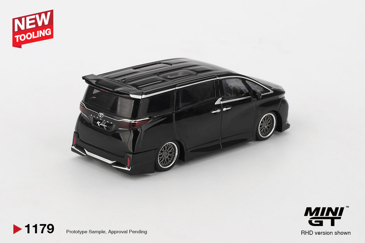 Mini GT 1/64 Toyota Alphard 40 KUHL Black - MGT01179