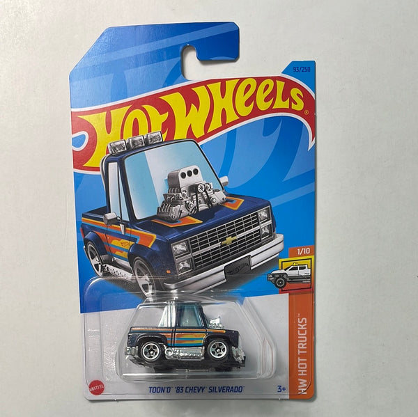 Hot Wheels 1/64 Toon’d ‘83 Chevy Silverado Black