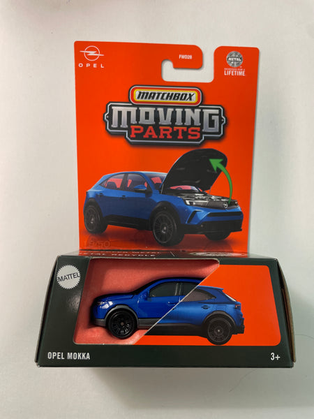 Matchbox 1/64 Moving Parts Opel Mokka Blue