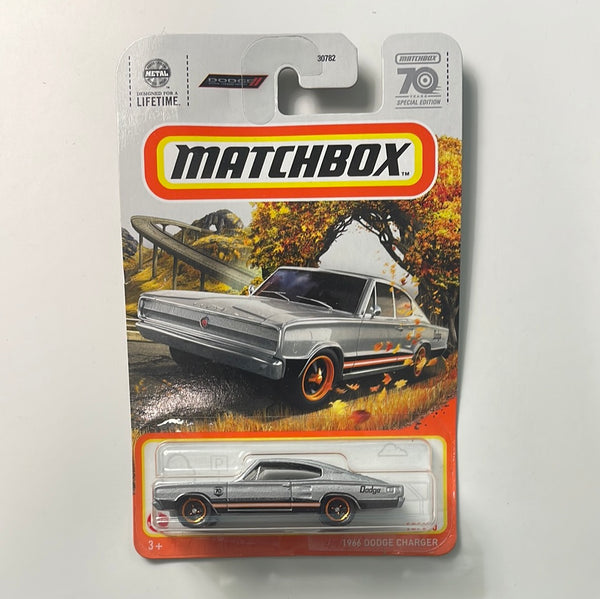 Matchbox 1/64 1966 Dodge Charger Silver