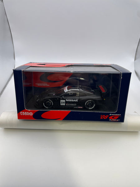 Ebbro 1/43 Nissan Nismo GT-R Low Down Force Test Version March 26/27 n230 Black