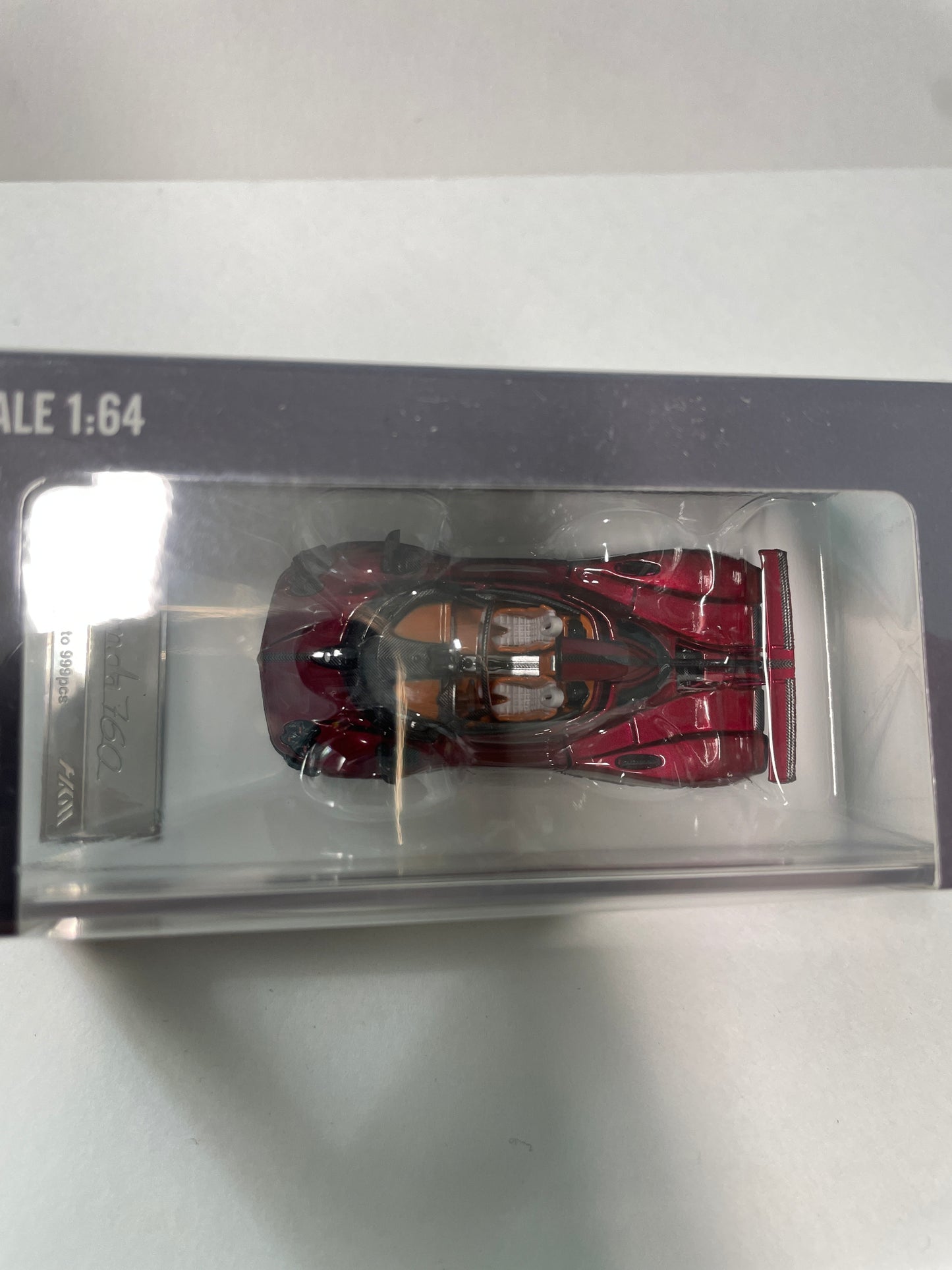 HKM 1/64 Pagani Zonda 760 Red