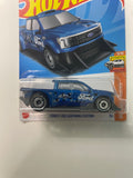 Hot Wheels 1/64 Ford F-150 Lightning Custom Blue