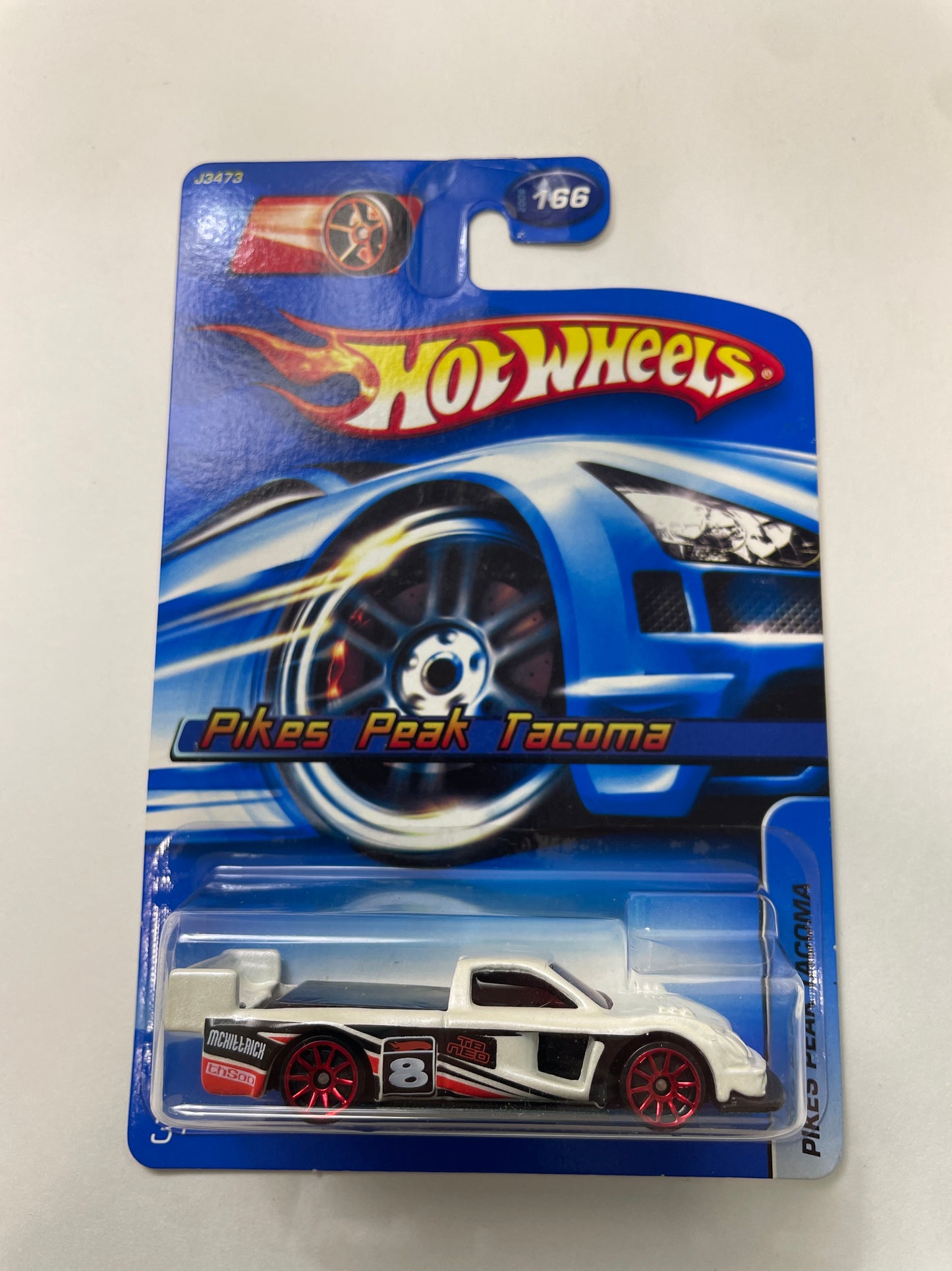 Hot Wheels 1/64 Pikes Peak Tacoma White & Black