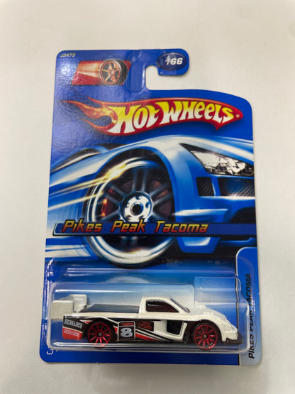 Hot Wheels 1/64 Pikes Peak Tacoma White & Black
