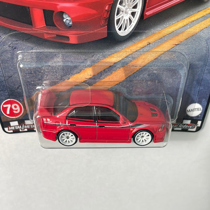 Hot Wheels 1/64 HW Boulevard Mitsubishi Lancer Evolution VI Red - HKF26