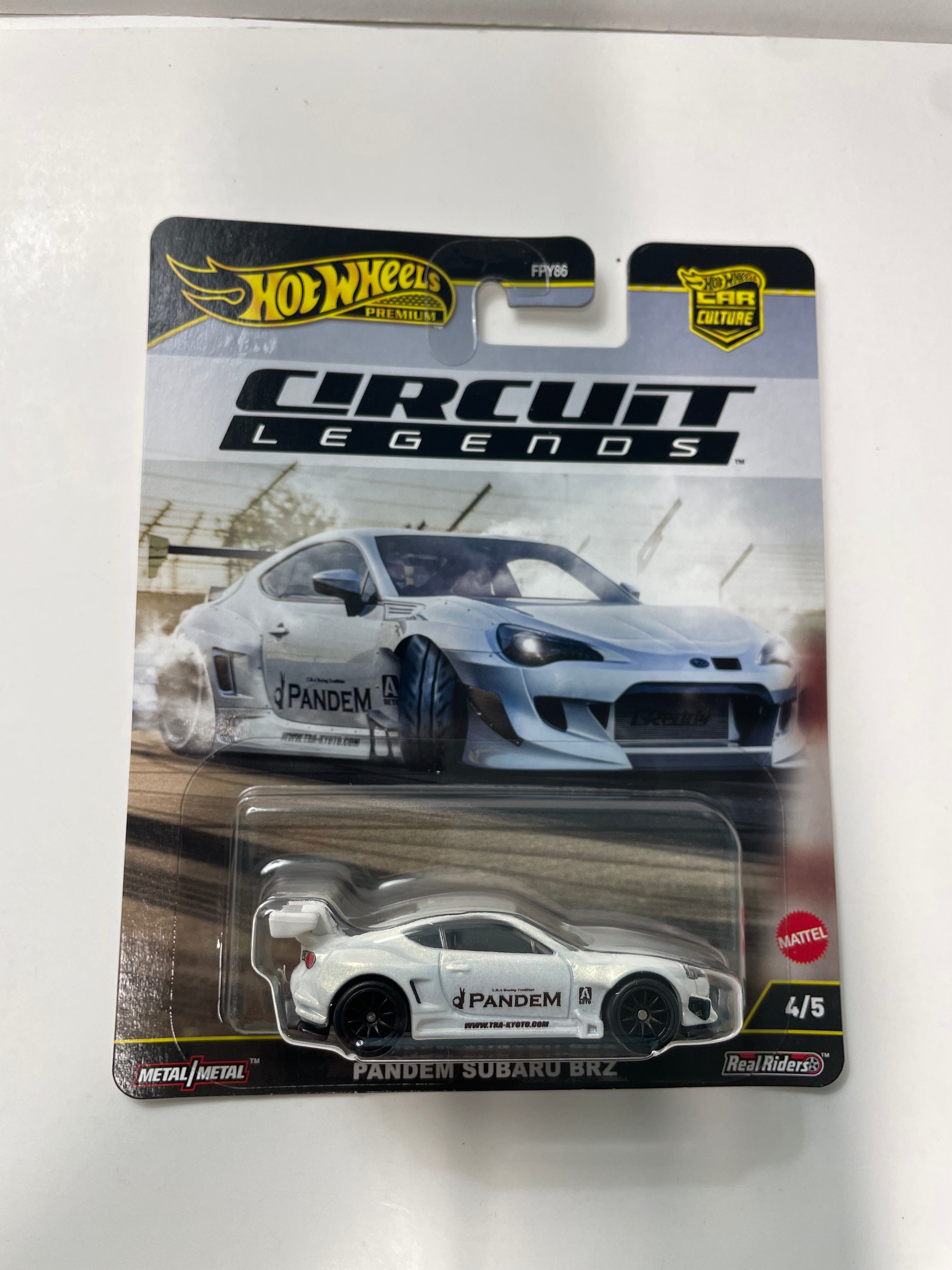Hot Wheels 1/64 Car Culture Circuit Legends Pandem Subaru BRZ