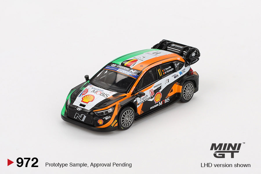 Mini GT 1/64 Hyundai i20 N Rally1 #11 2023 Rally Croatia Power