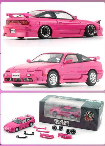 BM Creations 1/64 Nissan 180SX PRS13 Metallic Pink