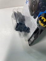 Hot Wheels 1/64 Batman v Superman Batmobile Blue - Damaged Card
