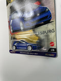 Hot Wheels 1/64 Car Culture Volkswagen Golf MK7 Blue (World Tour Series)