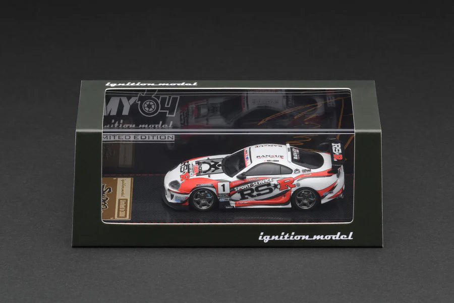 Ignition Model 1/64 Toyota Supra (JZA80) RZ White - 3842