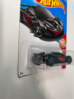 Hot Wheels 1/64 McLaren P1 Black - Damaged Card