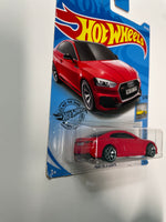 Hot Wheels 1/64 Audi RS5 Coupe Red - Damaged Card