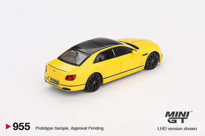Mini GT 1/64 Bentley Flying Spur Monaco Yellow
