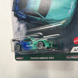 Hot Wheels Car Culture Pandem Subaru BRZ Slide Street Blue & Green