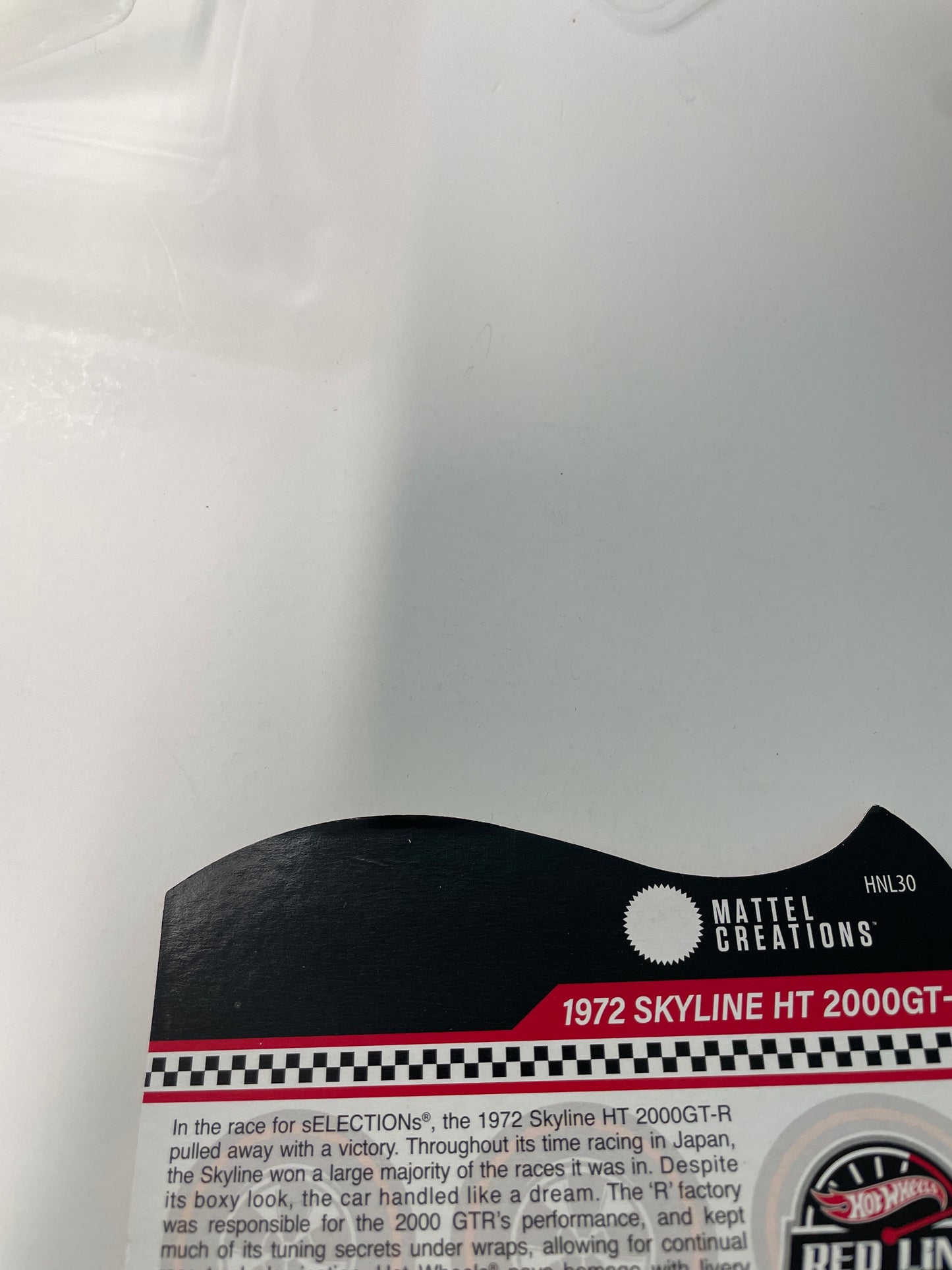 Hot Wheels 1/64 RLC 1972 Nissan Skyline HT 2000GT-R Purple -Damaged Card