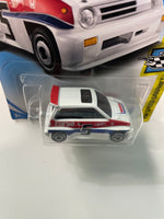 Hot Wheels 1/64 ‘85 Honda City Turbo II n5 White - Damaged Card