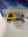 Hot Wheels 1/64 Treasure Hunt Altered State Yellow - Damaged Card