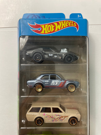 Hot Wheels 1/64 5 Pack Nightburnerz - Damaged Box