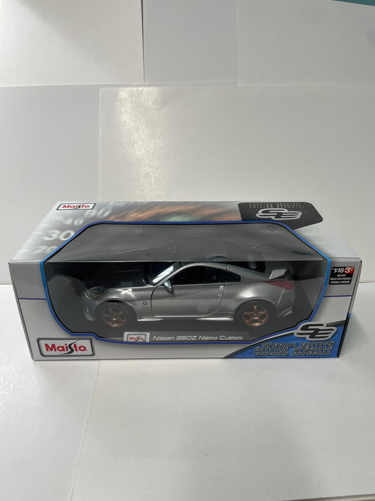Maisto 1/18 Nissan 350z Nismo Custom Grey